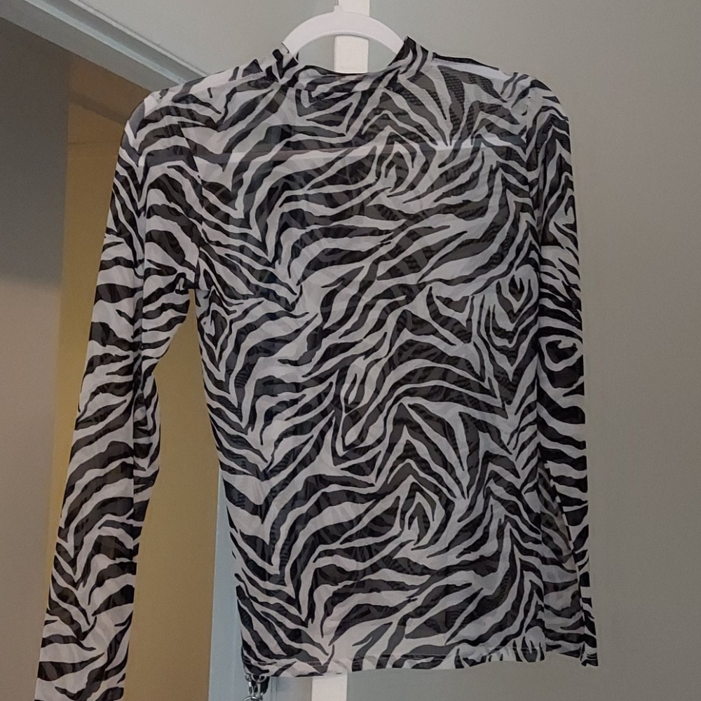 Sheer blouse